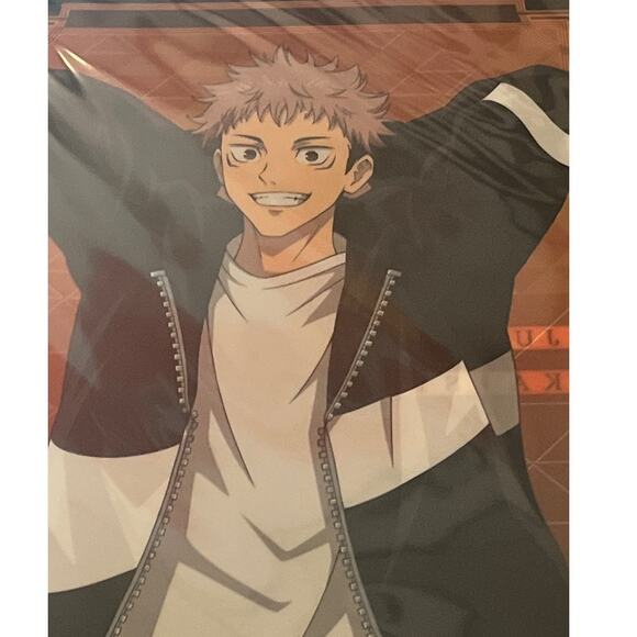 JUJUTSU KAISEN Yuji Itadori - ANIME - Acrylic Clear File / Poster - NEW - Picture 5 of 7